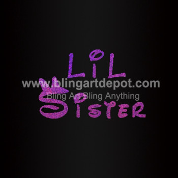 Little Sister Hotfix Foil Transfers Vinyl Little Sister Hotfix Foil Transfers Vinyl